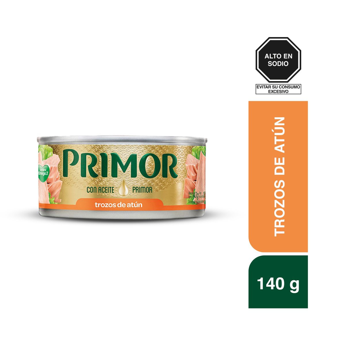 PRIMOR - Trozos de Atún en Aceite Primor Lata 140 g