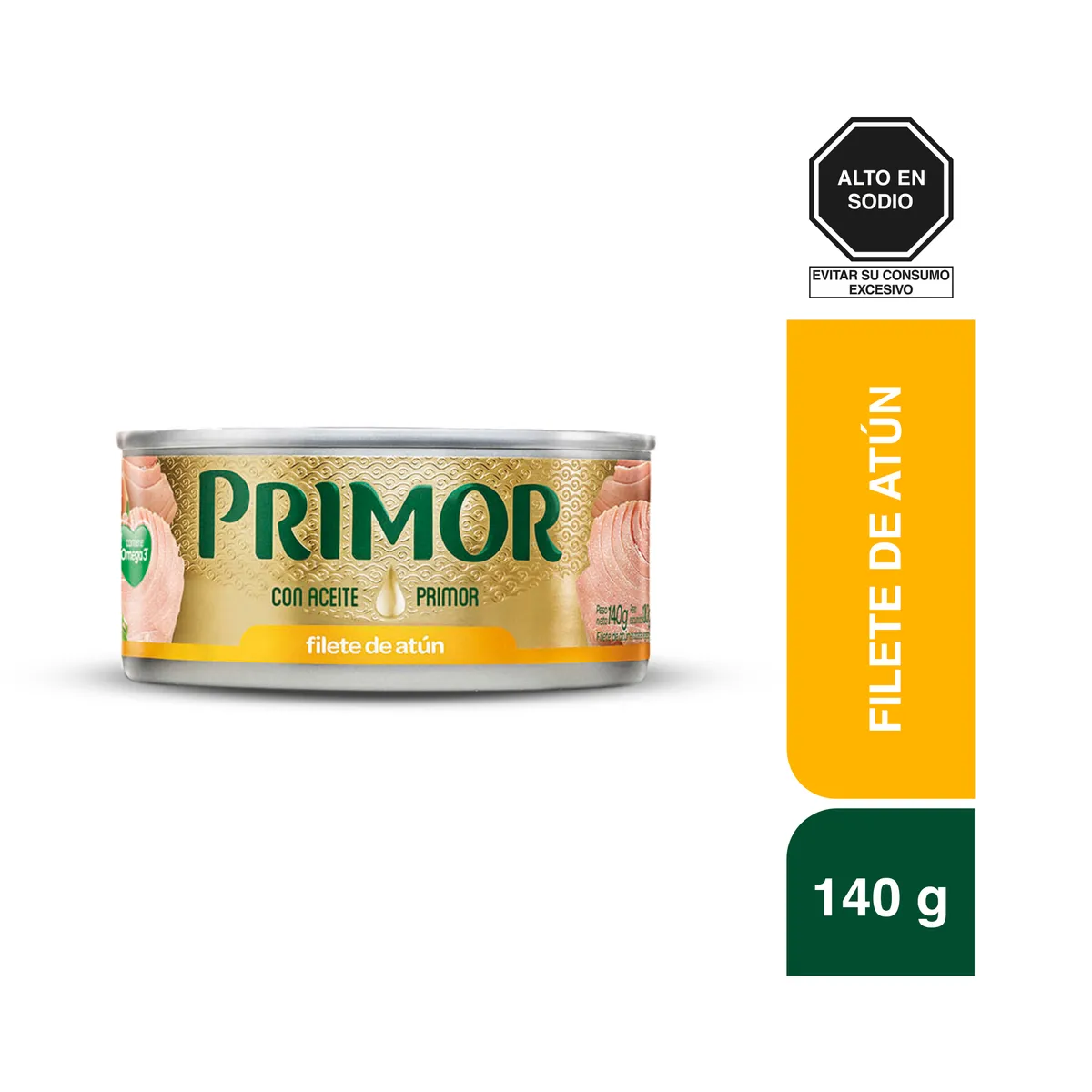 PRIMOR - Filete de Atún Primor Lata 140 g