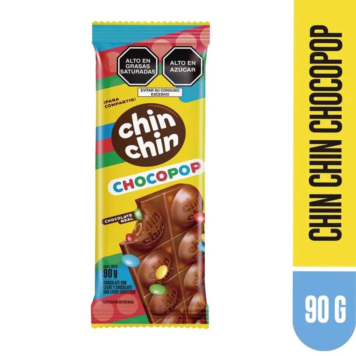 CHIN CHIN - Chocolate Chin Chin Chocopop Empaque 90 g