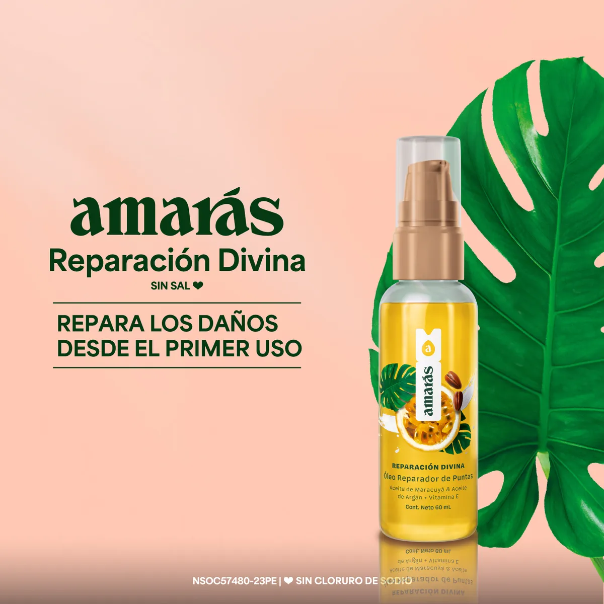 AMARAS - Óleo Amarás Reparación Divina Envase 60 mL