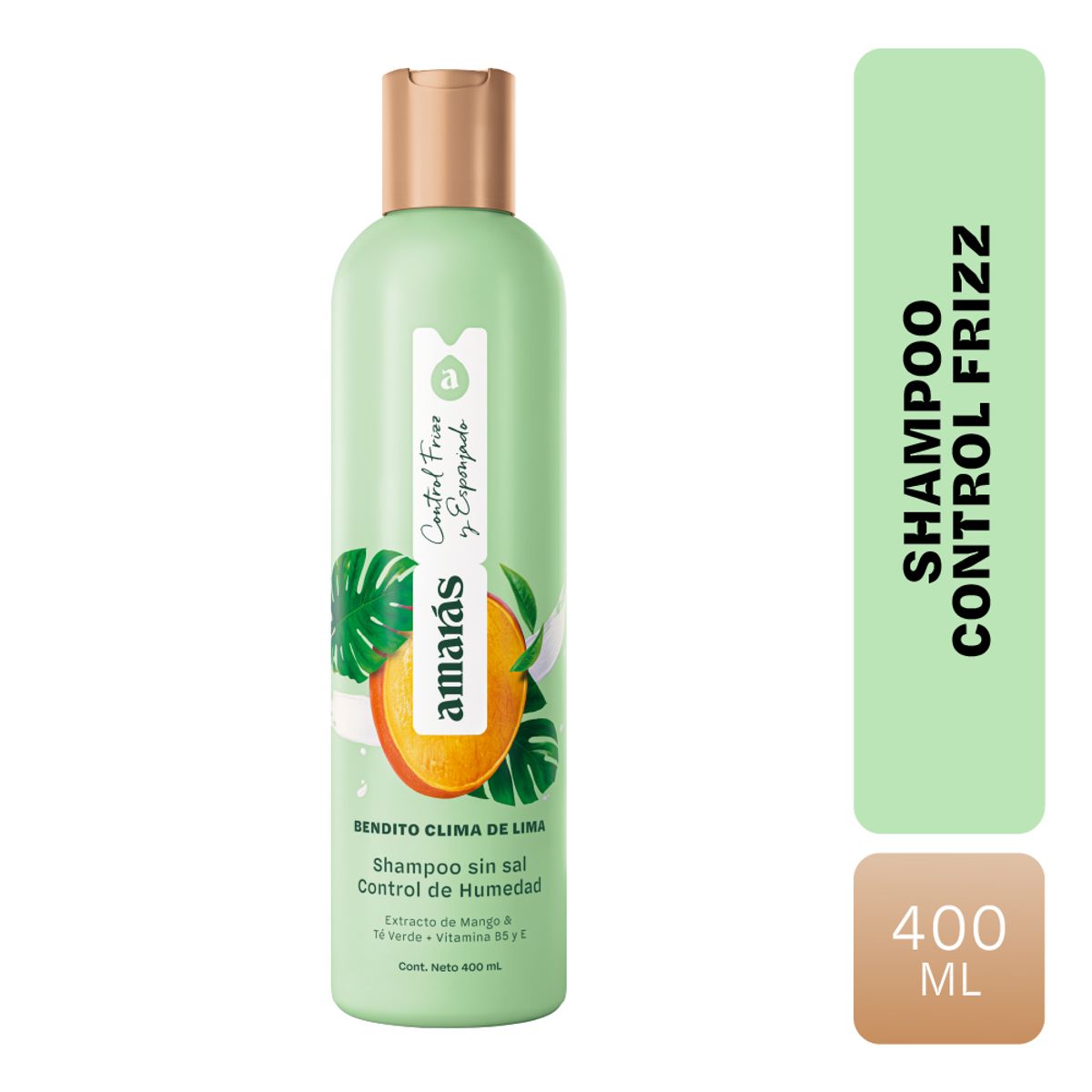 AMARAS - Shampoo Amarás Bendito Clima de Lima Envase 400 mL