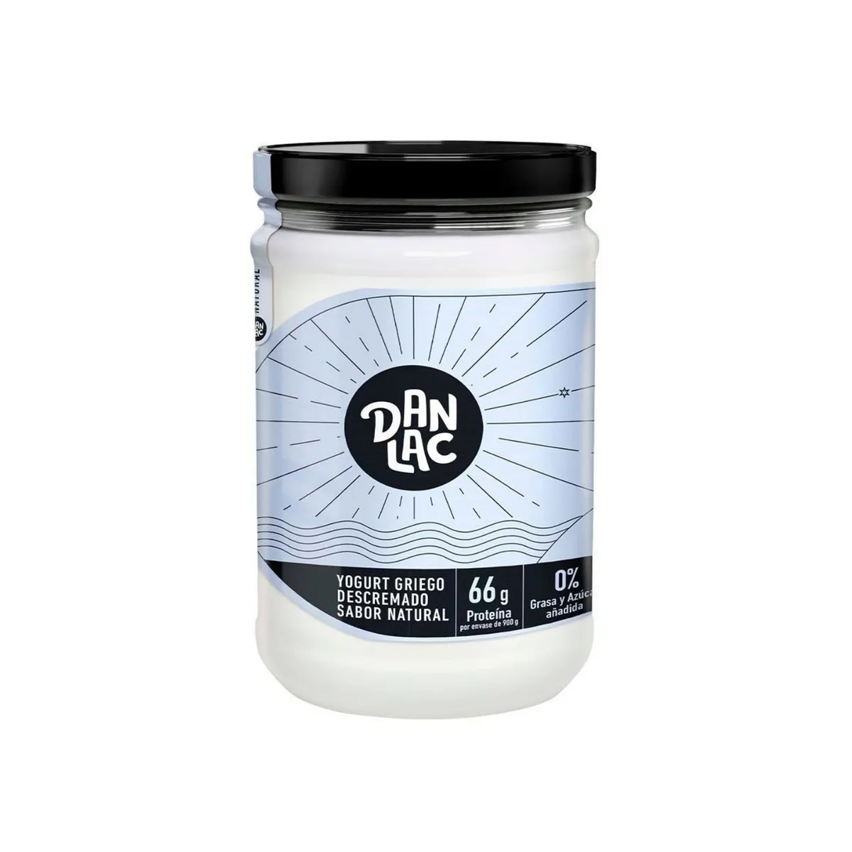 DANLAC - Yogurt Danlac Descremado Natural Envase 900 g