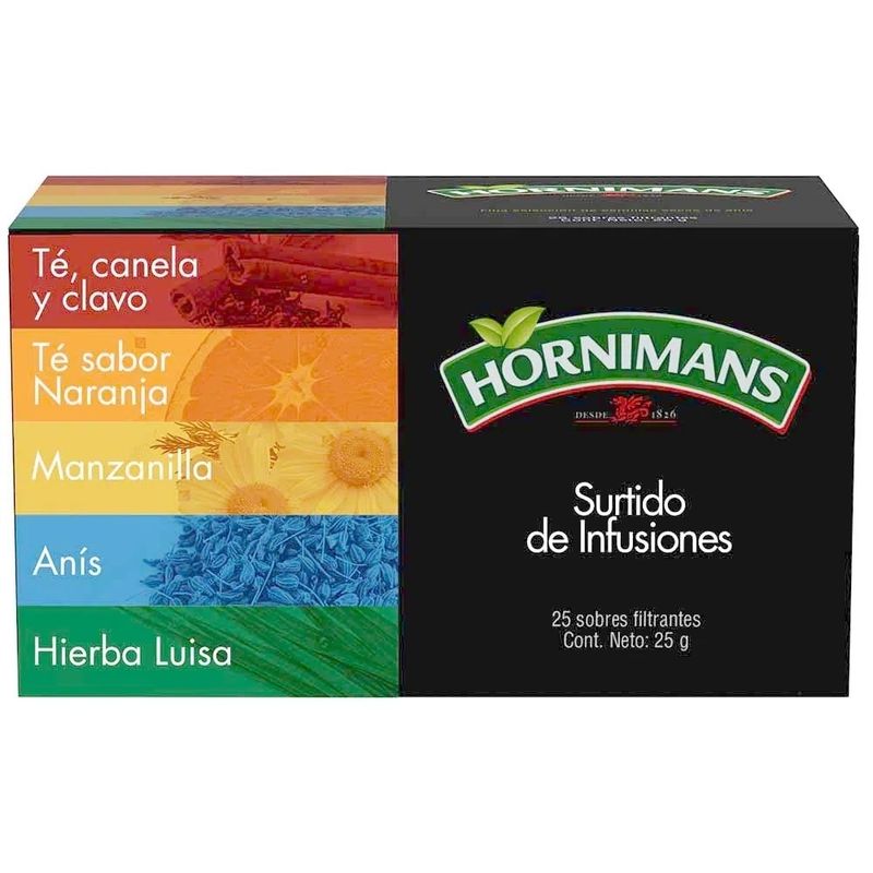 HORNIMANS - Mix Infusión Hornimans 25 Filtrantes