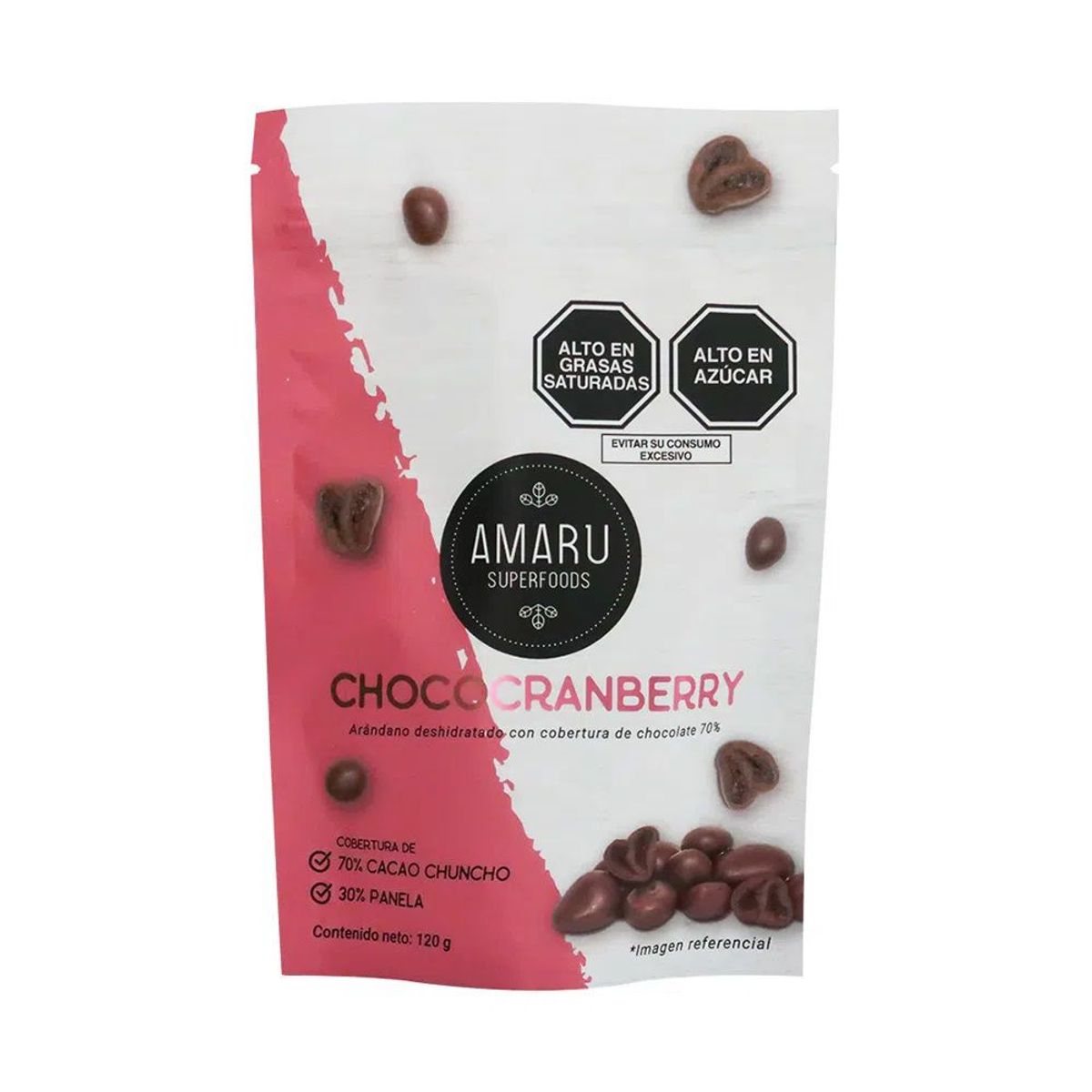 AMARU SUPERFOODS - Chococranberries Amaru Superfoods 120g
