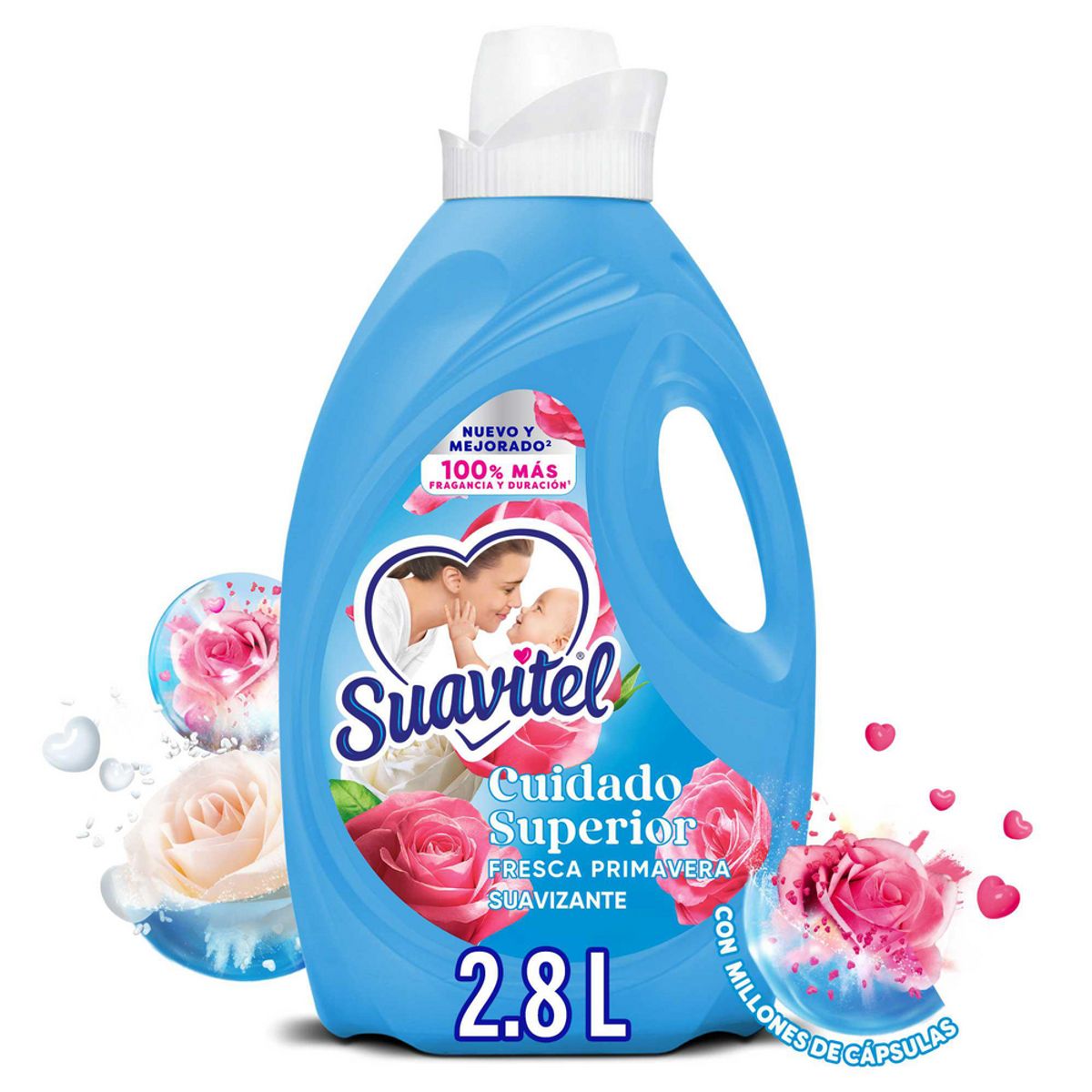 SUAVITEL - Suavizante Suavitel Fresca Primavera Botella 2.8 L