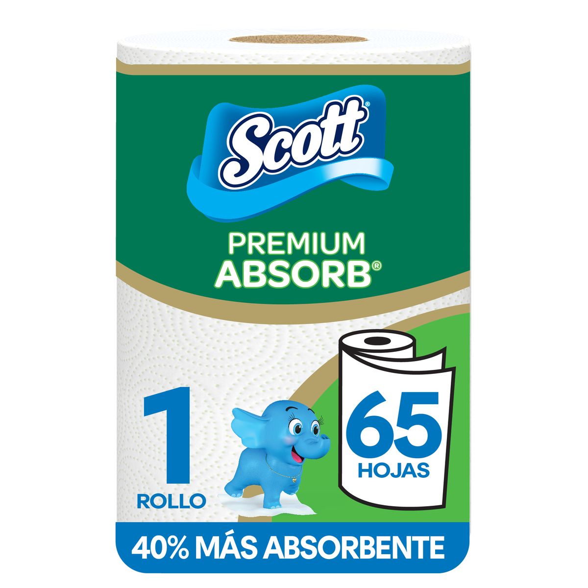 SCOTT - Papel Toalla Scott Premium Empaque 1 Und