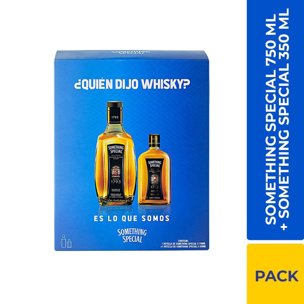 SOMETHING SPECIAL - Whisky Something Special 750 mL + 350 mL