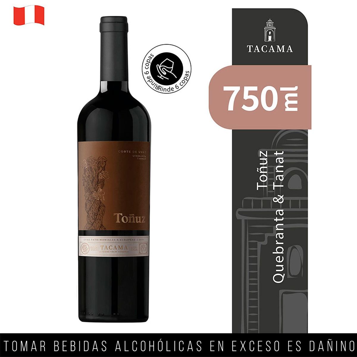 TACAMA - Vino Tacama Tonuz Botella 750 mL
