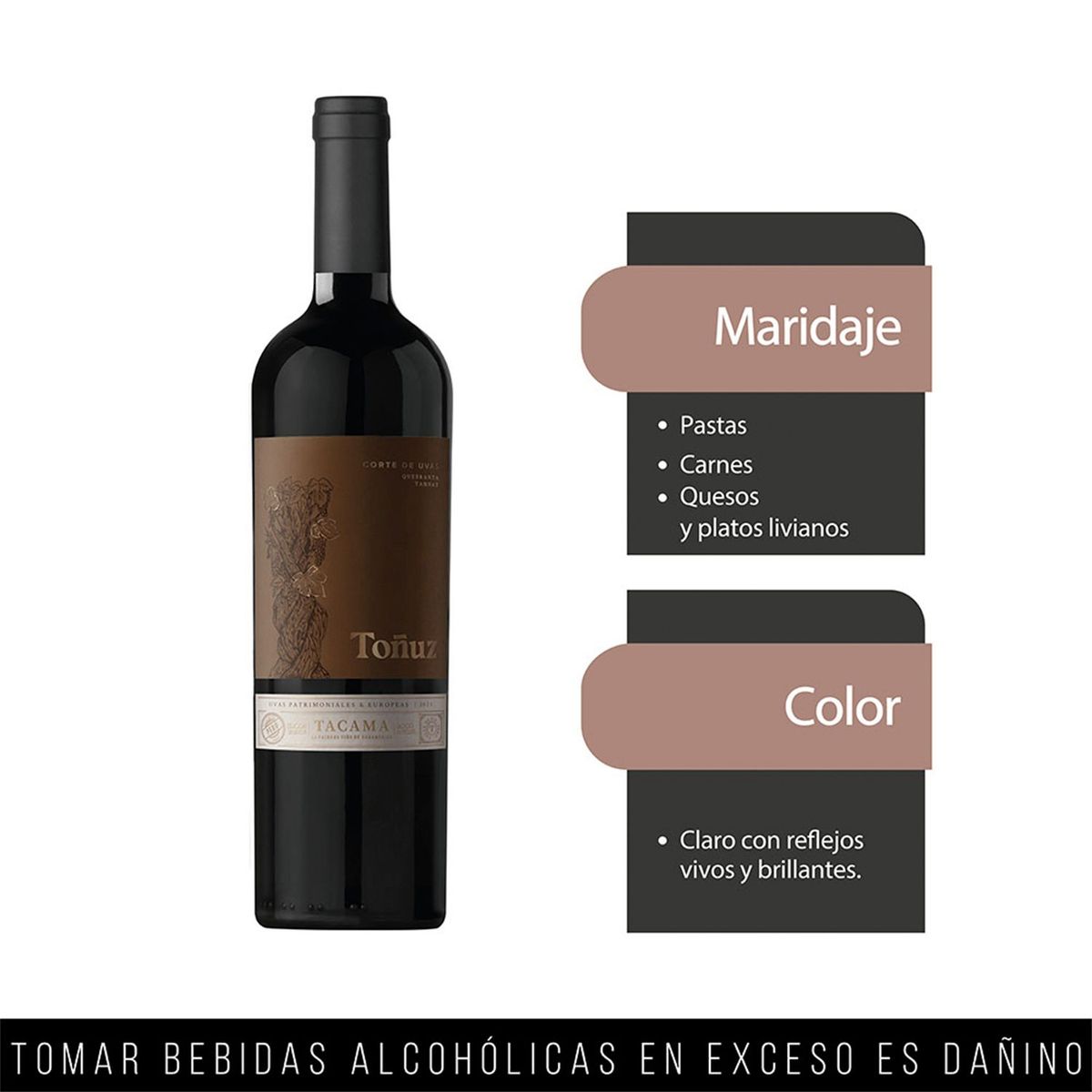 TACAMA - Vino Tacama Tonuz Botella 750 mL