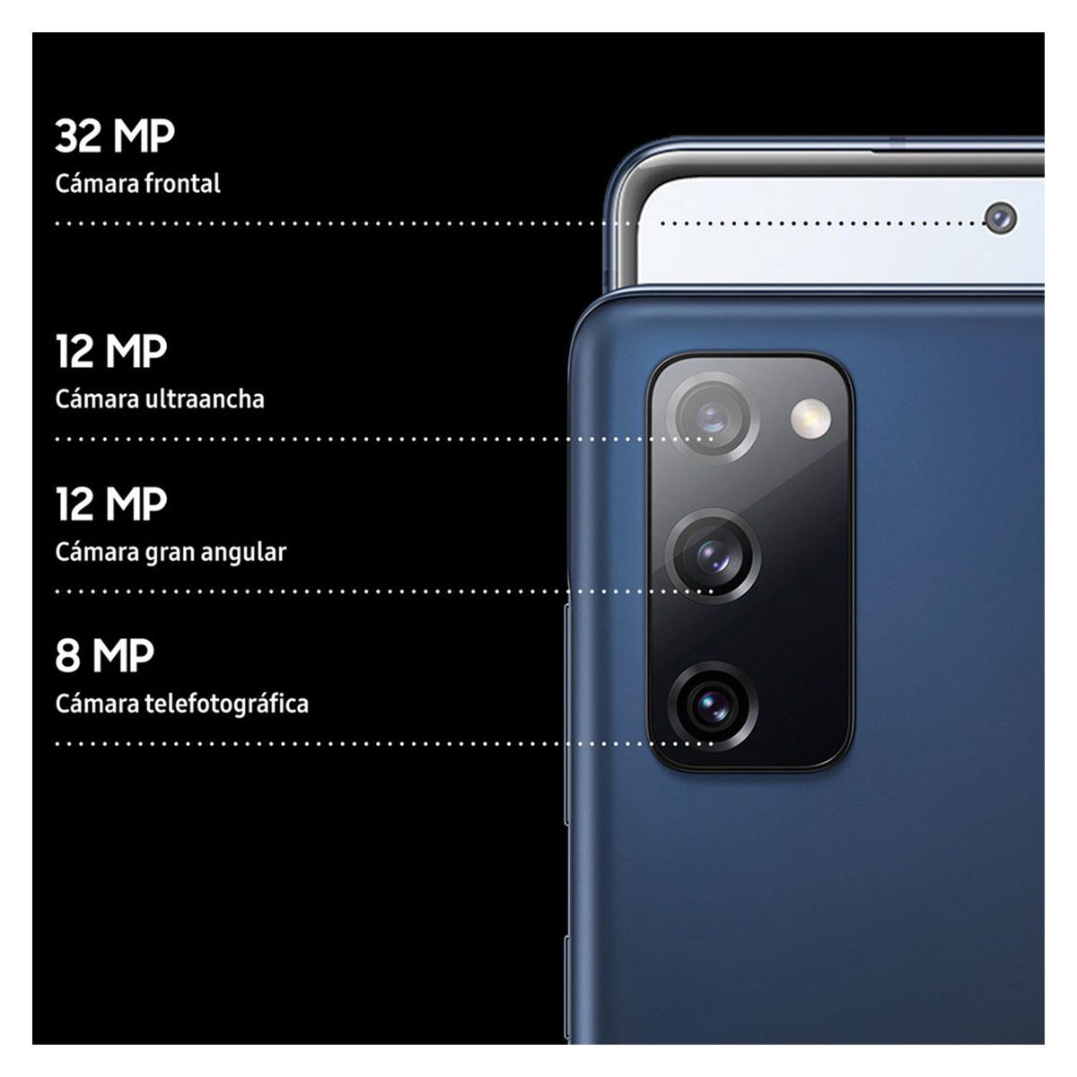 SAMSUNG - GALAXY S20 FE 5G 128GB 6GB AZUL