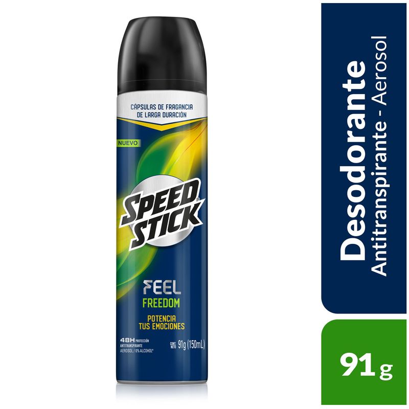 SPEED STICK - Desodorante Spray Speed Stick Feel Freedom 91 g