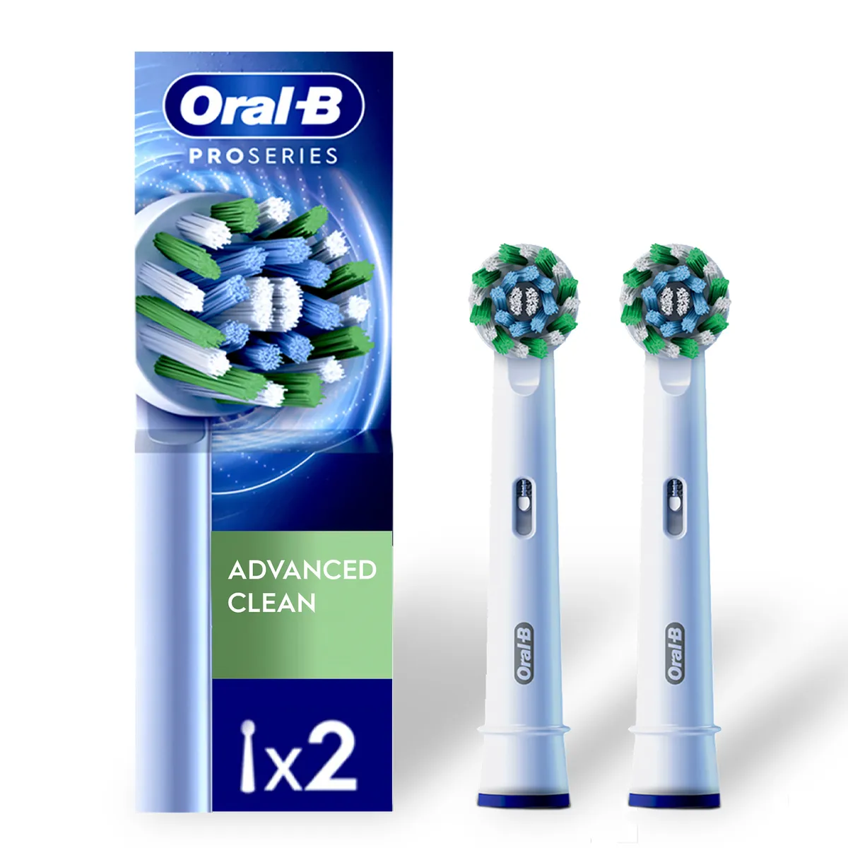 ORAL B - Repuestos Cabezales Eléctrico Oral B Advanced Clean Caja 2 Und