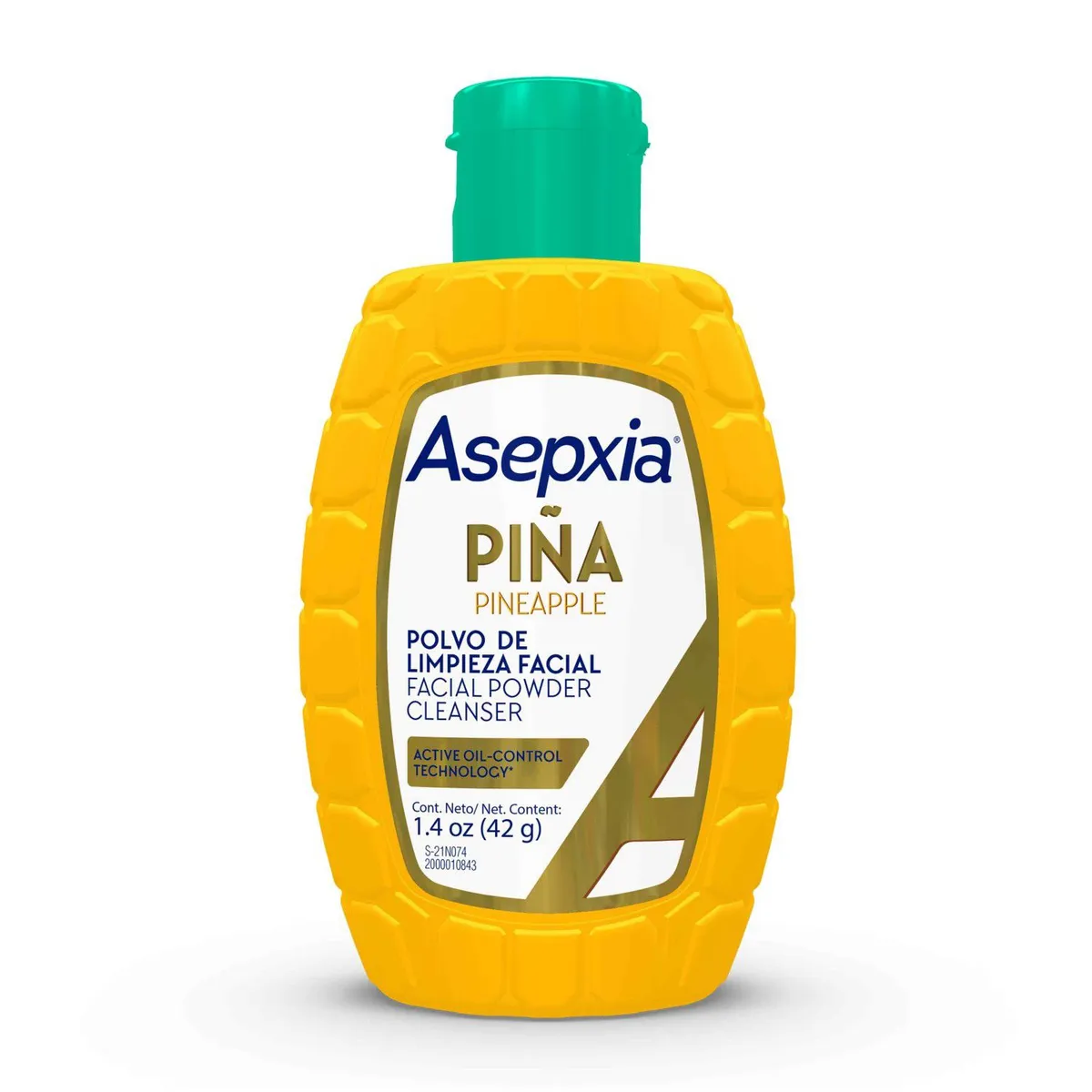 ASEPXIA - Polvo Limpiador Facial Asepxia Piña Envase 42 g
