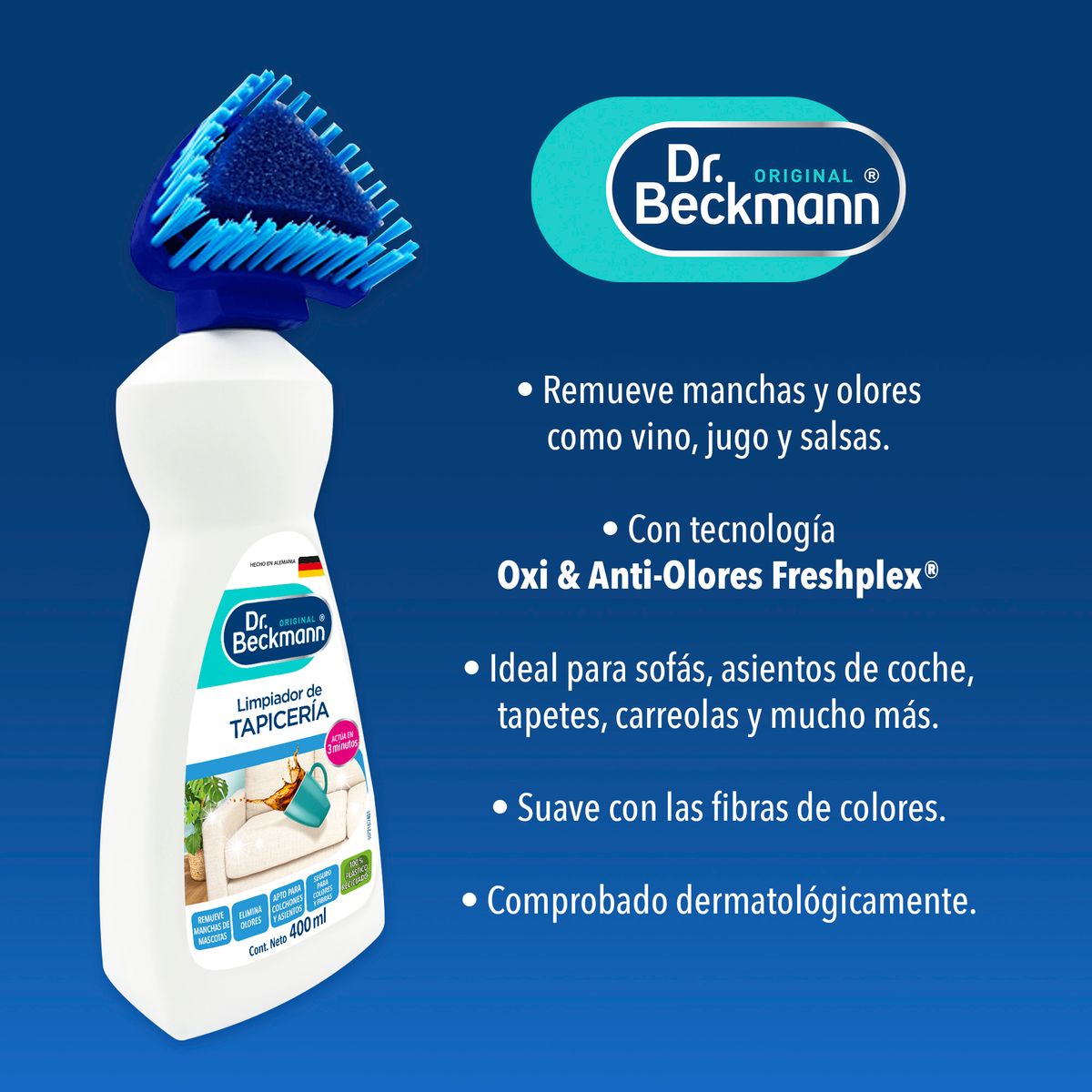 DR BECKMANN - Limpiador de Tapiceria Dr. Beckmann Envase 400 mL