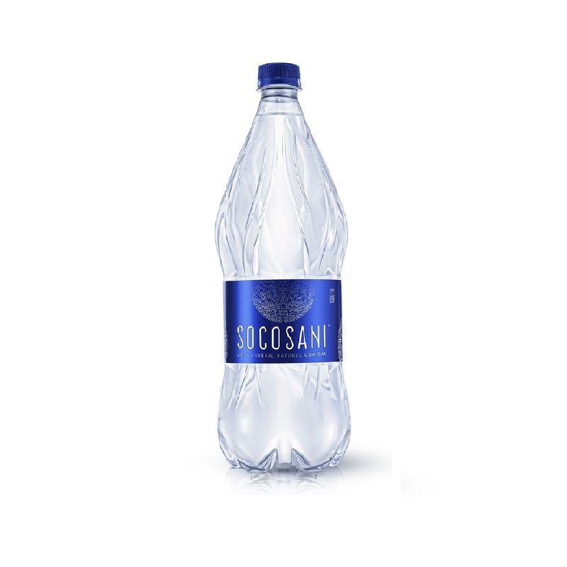 SOCOSANI - Socosani Agua Mineral Con Gas 1 L