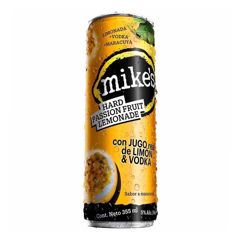MIKES - Bebida Mikes Hard Passion Fruit Llimón 355 ml
