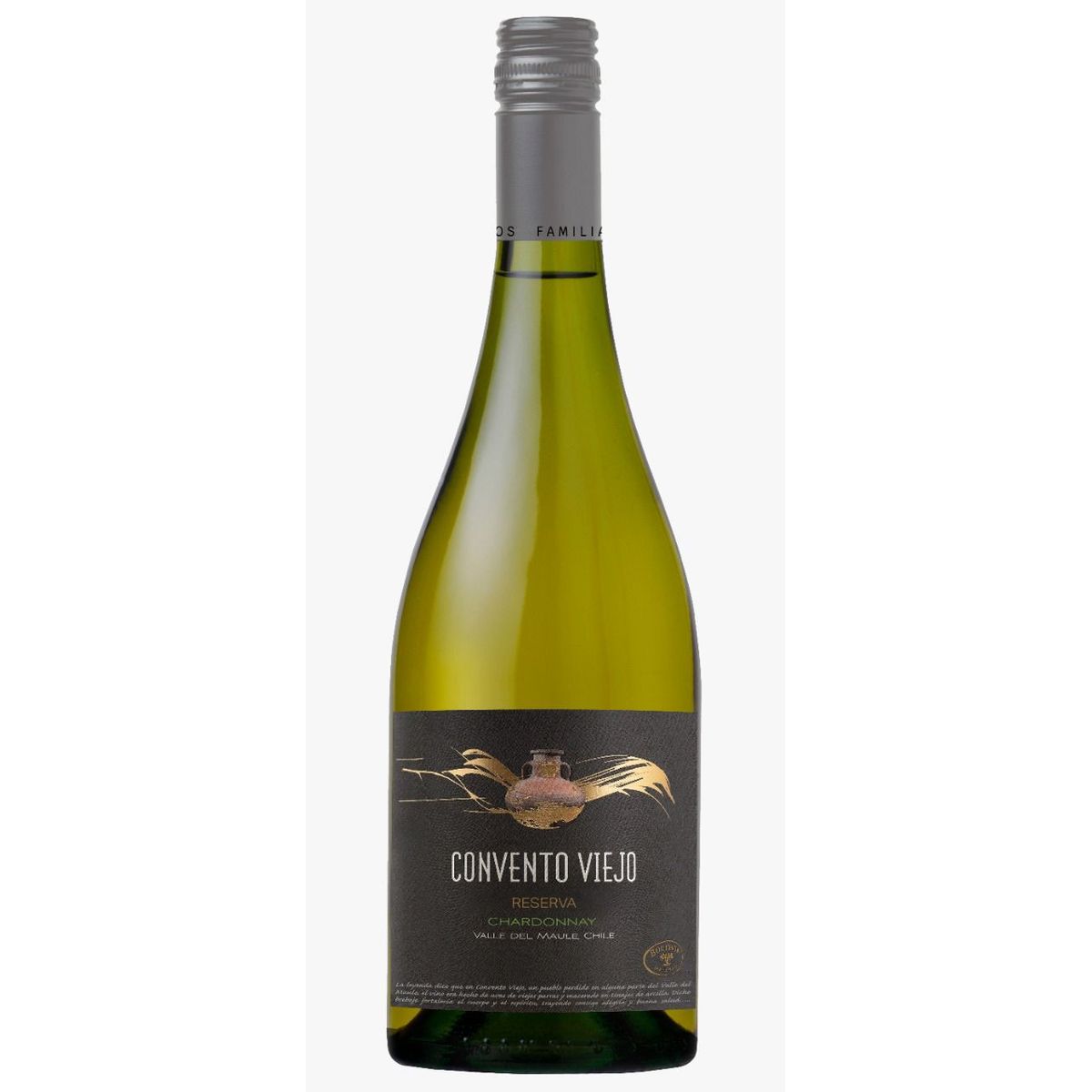 CONVENTO VIEJO - Vino Convento Viejo Reserva Chardonnay Botella 750 mL