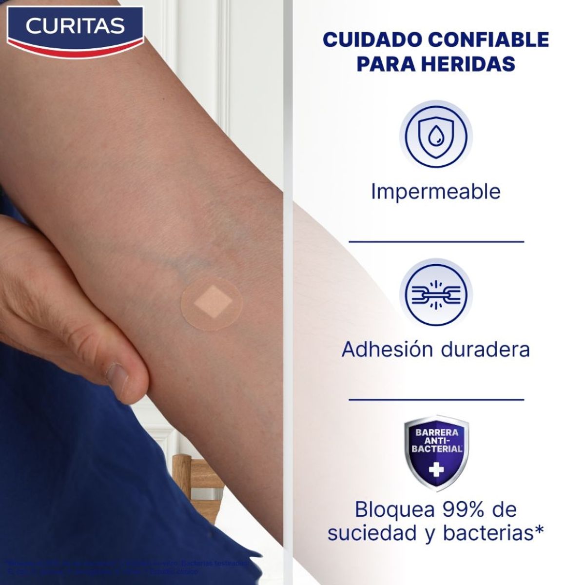 CURITAS - Curitas Adhesivas Transpiel Surtidas Caja 20 Und