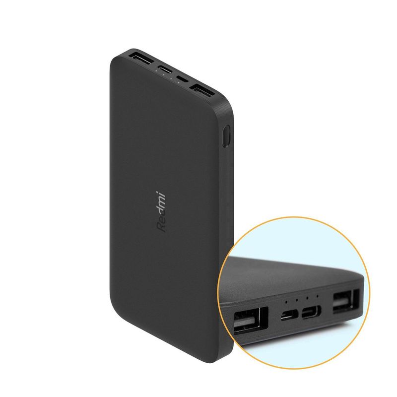 XIAOMI - Xiaomi Redmi Power Bank 10000 Mah Black