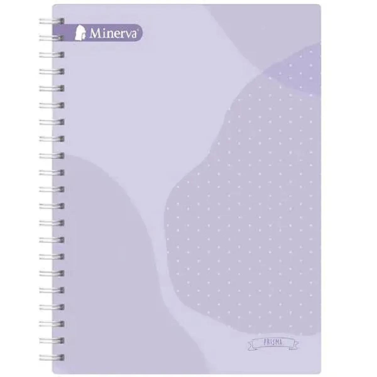 MINERVA - Cuaderno Anillado Cuadriculado Minerva Ejec. 180 Hojas 6 Div. Prisma