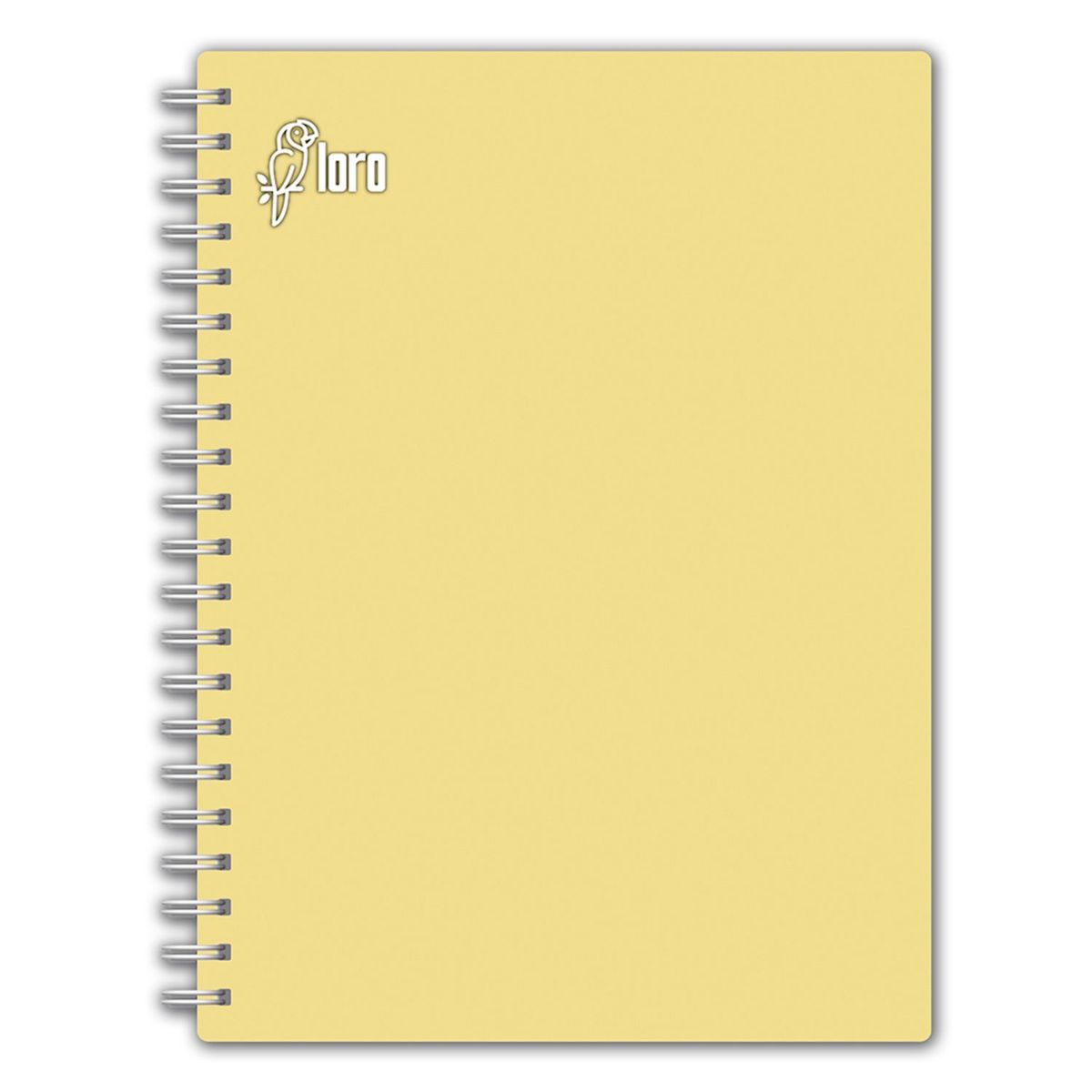 LORO - Cuaderno Anillado Cuadriculado Loro Univ. 160 Hojas 6 Div.