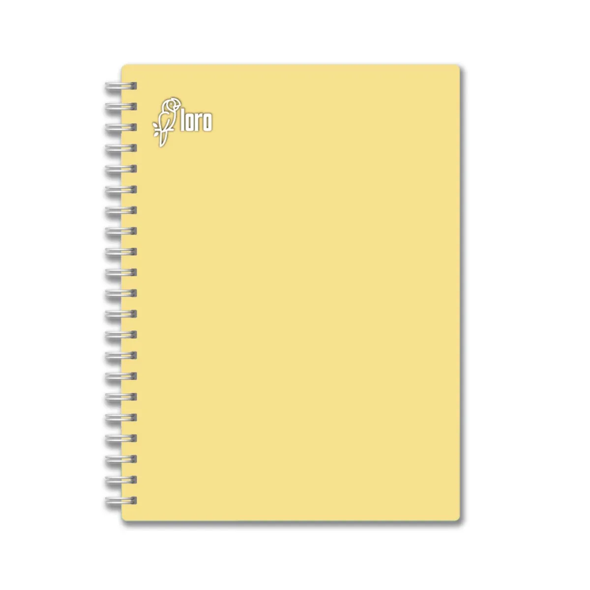 LORO - Cuaderno Anillado Cuadriculado Tapa Dura Loro Ejec. 160 Hojas 6 Div.