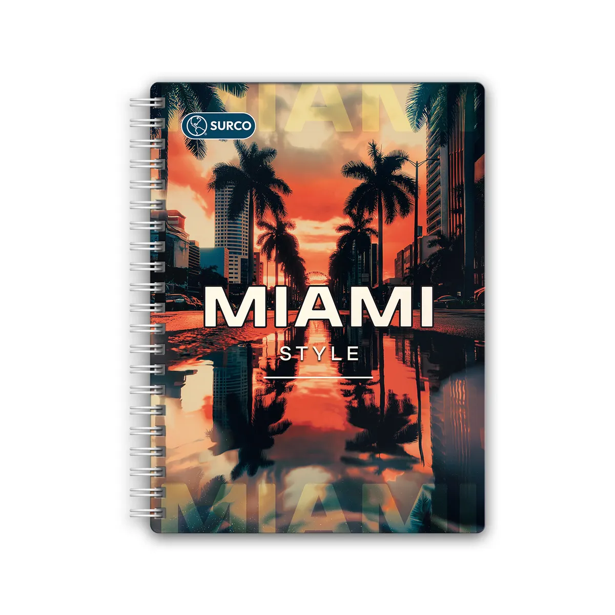SURCO - Cuaderno Anillado Cuadriculado Surco Univ. 140 Hojas 5 Div.