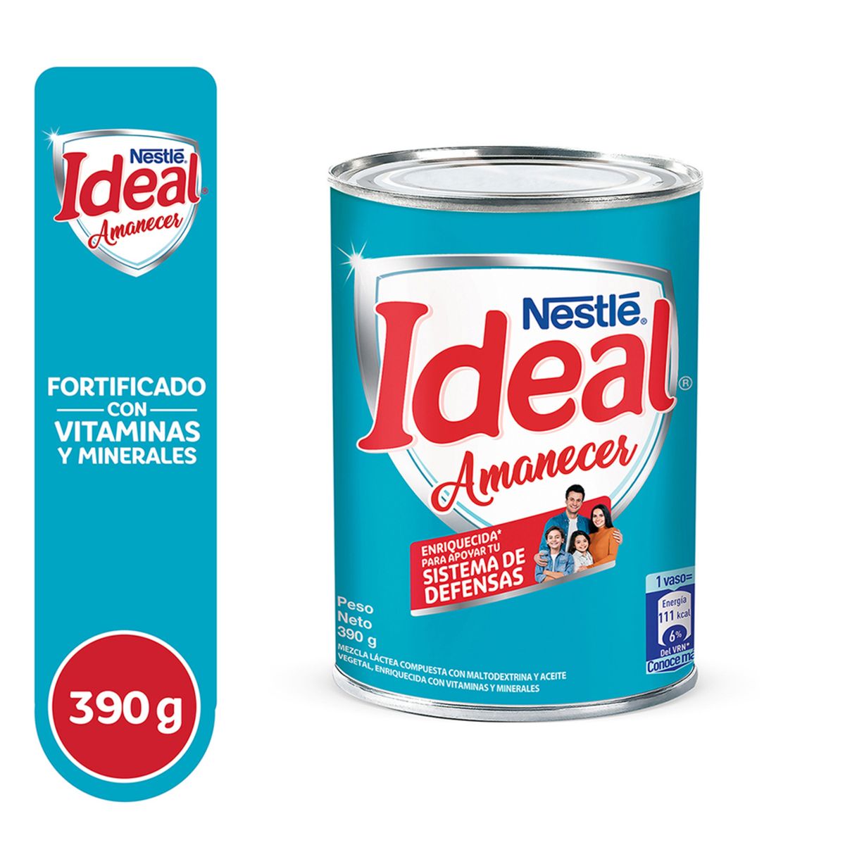 IDEAL - Mezcla Láctea Ideal Amanecer Lata 390 g