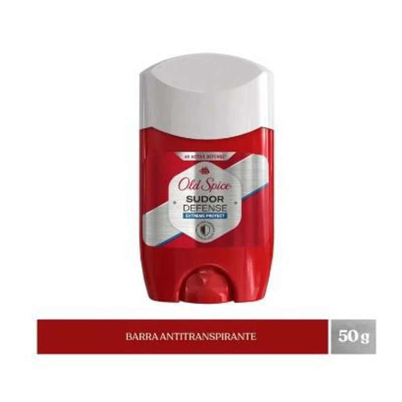 OLD SPICE - Antitranspirante Old Spice Barra Sudor Defense Envase 50 g