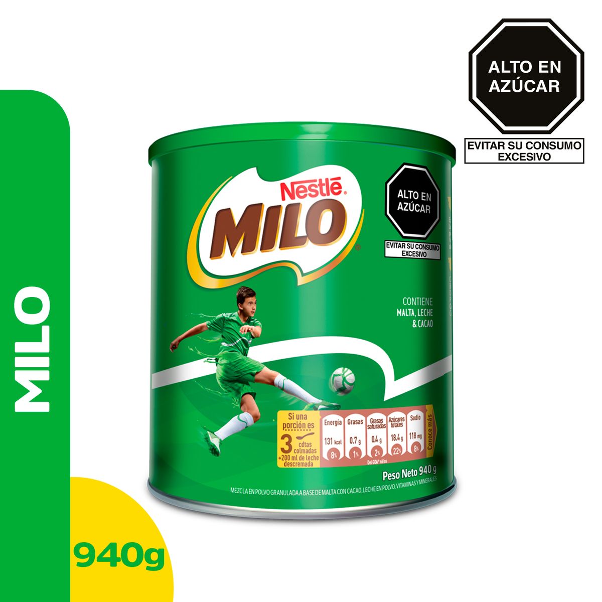 MILO - Alimento Granulado Milo Activ Go Lata 940 g