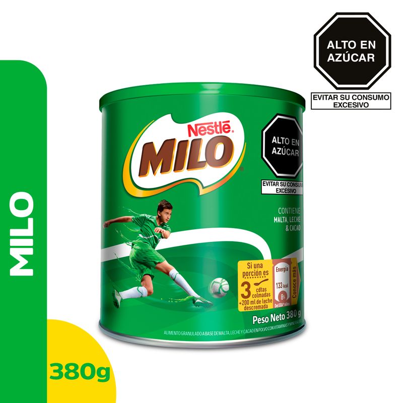  - Alimento Granulado Milo Activ Go Lata 380 g