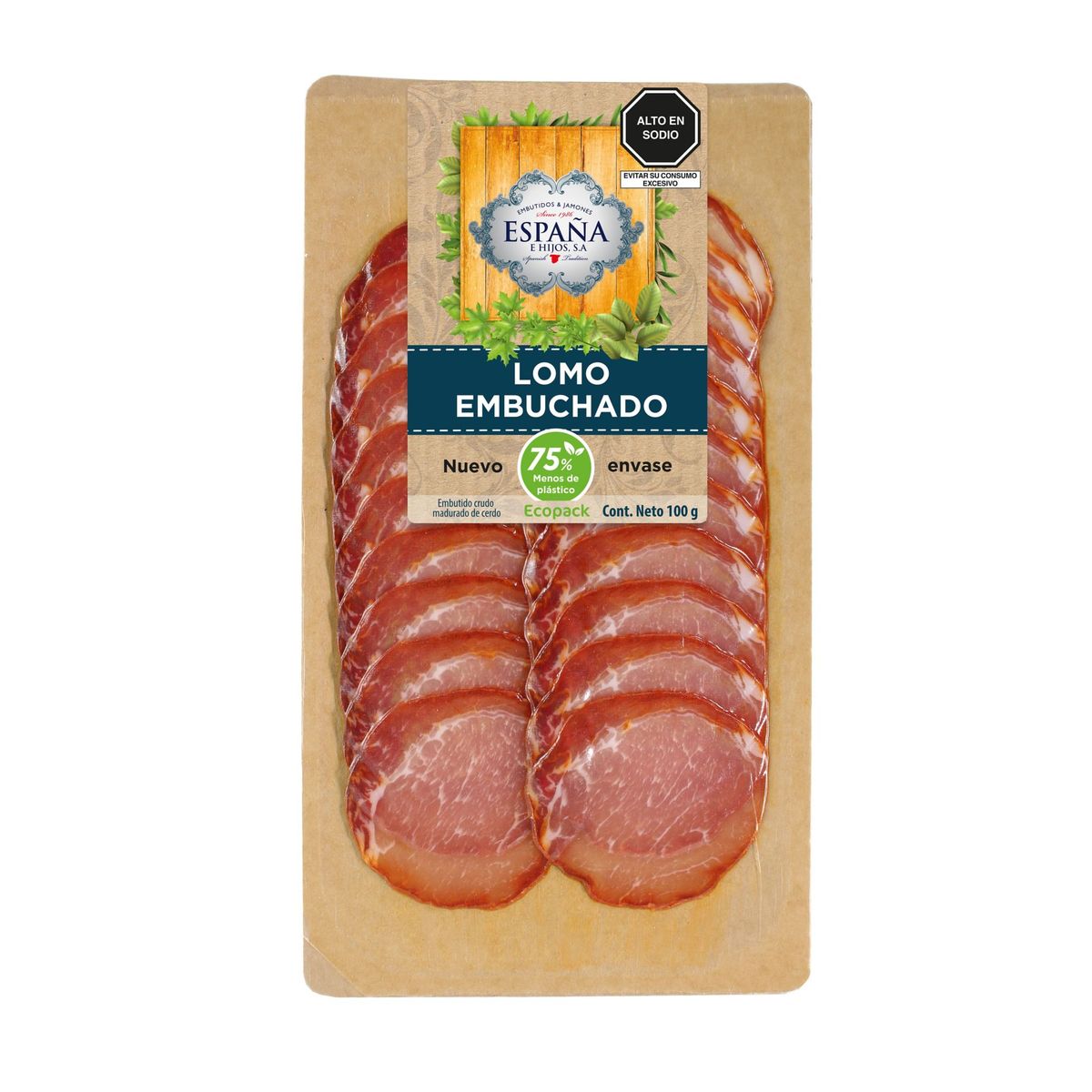 ESPANA E HIJOS - Lomo Embuchado España e Hijos Empaque 100 g