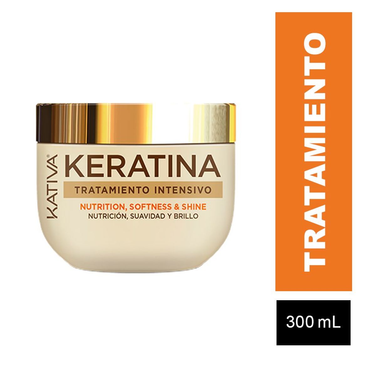 KATIVA - Crema Kativa Keratina Tratamiento Profundo Envase 300 mL