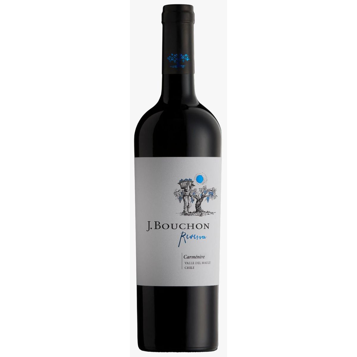J BOUCHON - Vino J Bouchon Reserva Carmenere Botella 750 mL