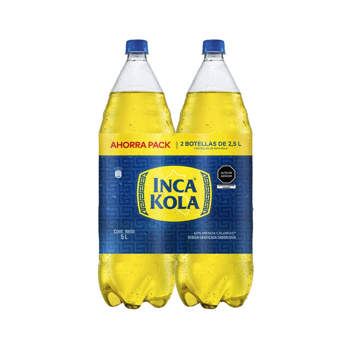 INCA KOLA - Inca Kola Pack 2 Botellas 2.5 L