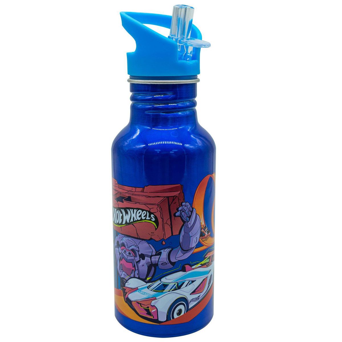  - BOTELLA ALUMINIO 500ML HOT WHEELS