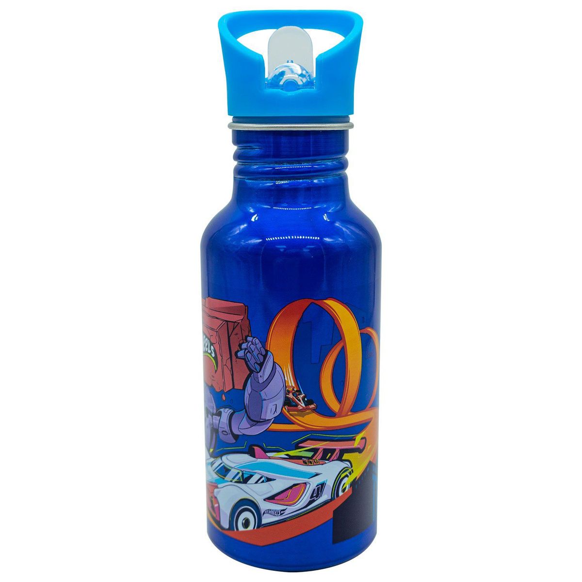  - BOTELLA ALUMINIO 500ML HOT WHEELS
