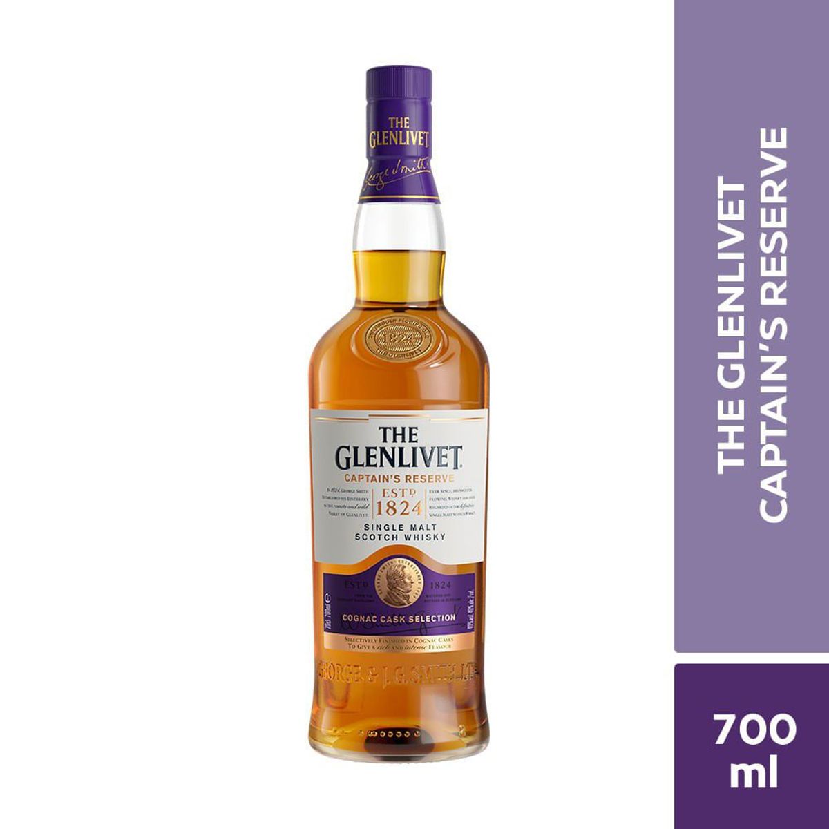 THE GLENLIVET - Whisky The Glenlivet Captains Reserve Botella 700 mL