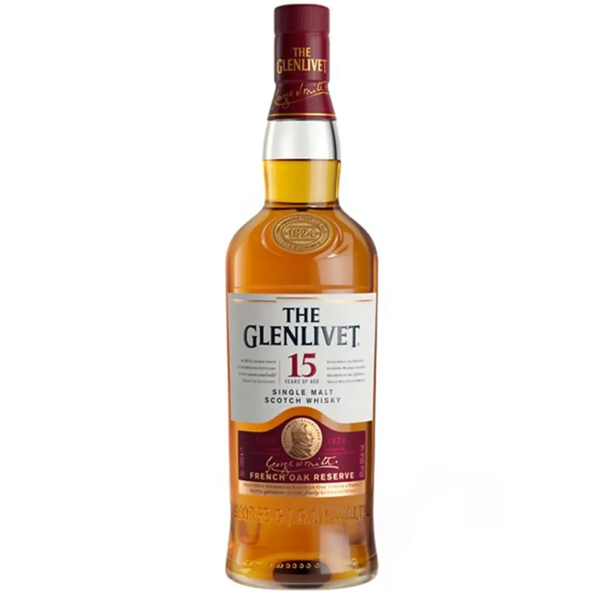 THE GLENLIVET - Whisky The Glenlivet 15 Anos Botella 700 mL