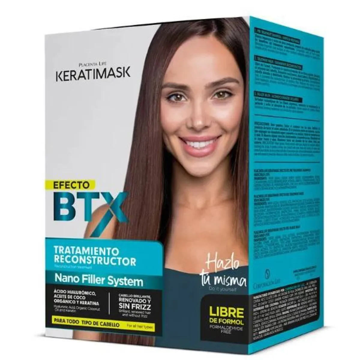KERATIMASK - Kit de Tratamiento Capilar Kativa Keratimask Efecto Botox
