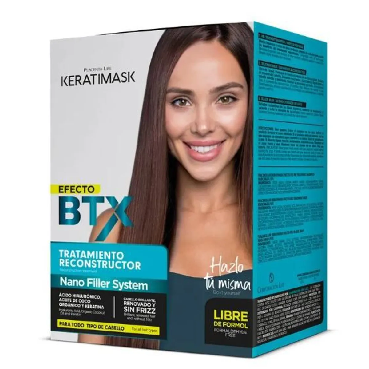 KERATIMASK - Kit de Tratamiento Capilar Kativa Keratimask Efecto Botox