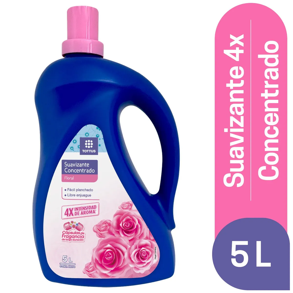 TOTTUS - Suavizante Concentrado Tottus Floral Botella 5 L