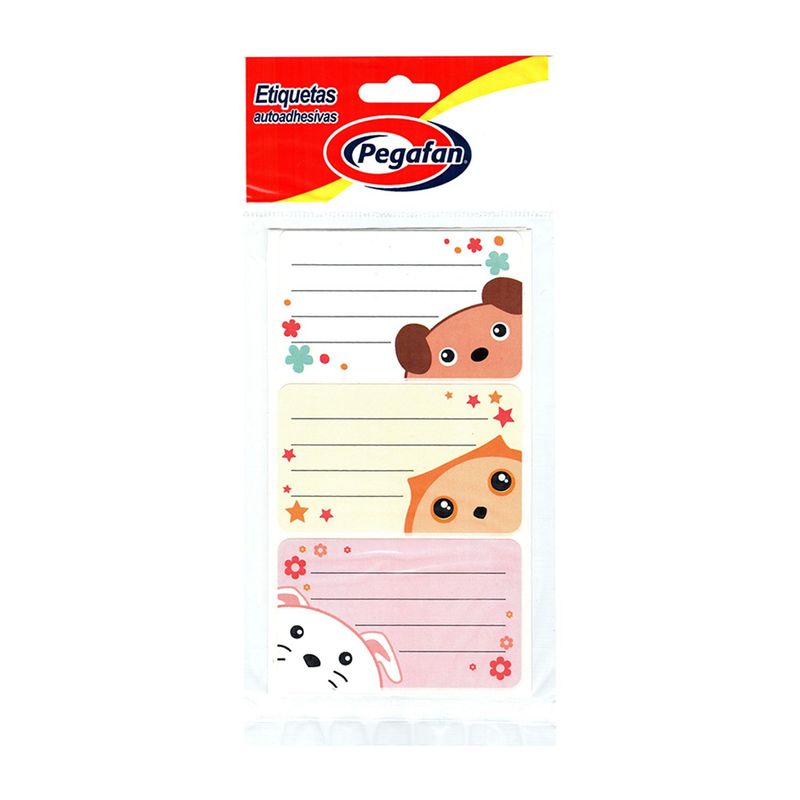 PEGAFAN - ETIQUETAS ESCOLARES PEGAFAN CATS