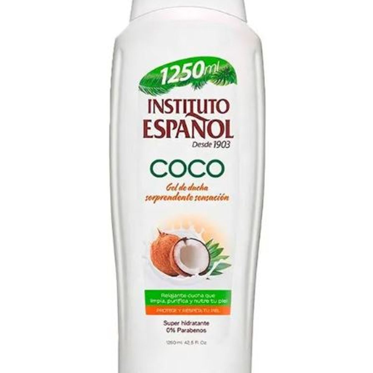 INSTITUTO ESPANOL - Gel de Baño Coco Instituto Español Envase 1.25 L