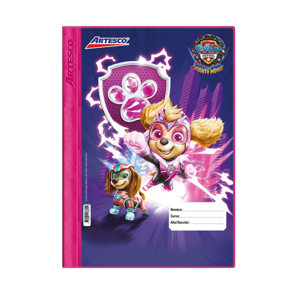 ARTESCO - FOLDER LIC OF C F PAW PATROL NINA