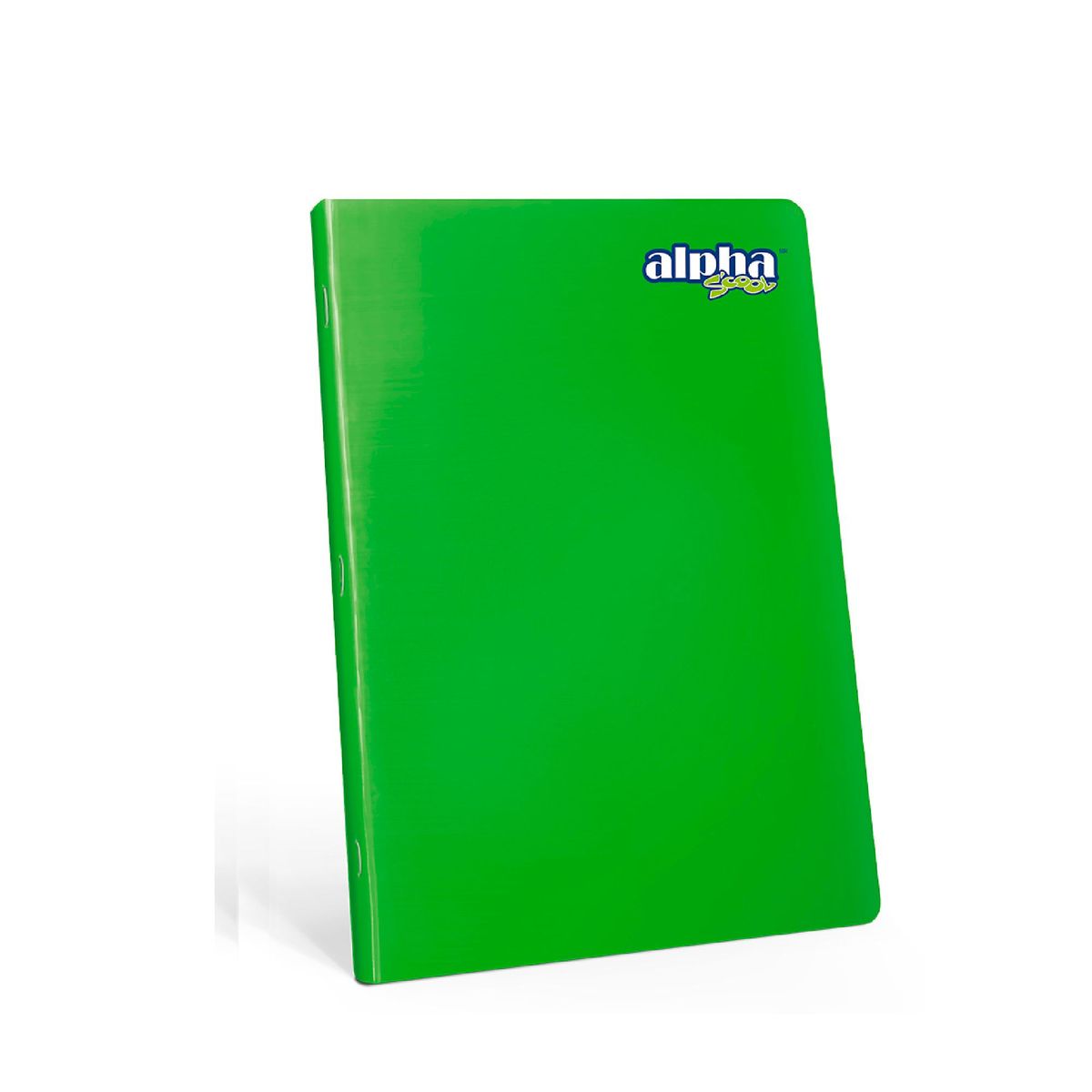 ALPHA - Cuaderno Scool Triple Renglón Cuadro Sombra 92 Hojas