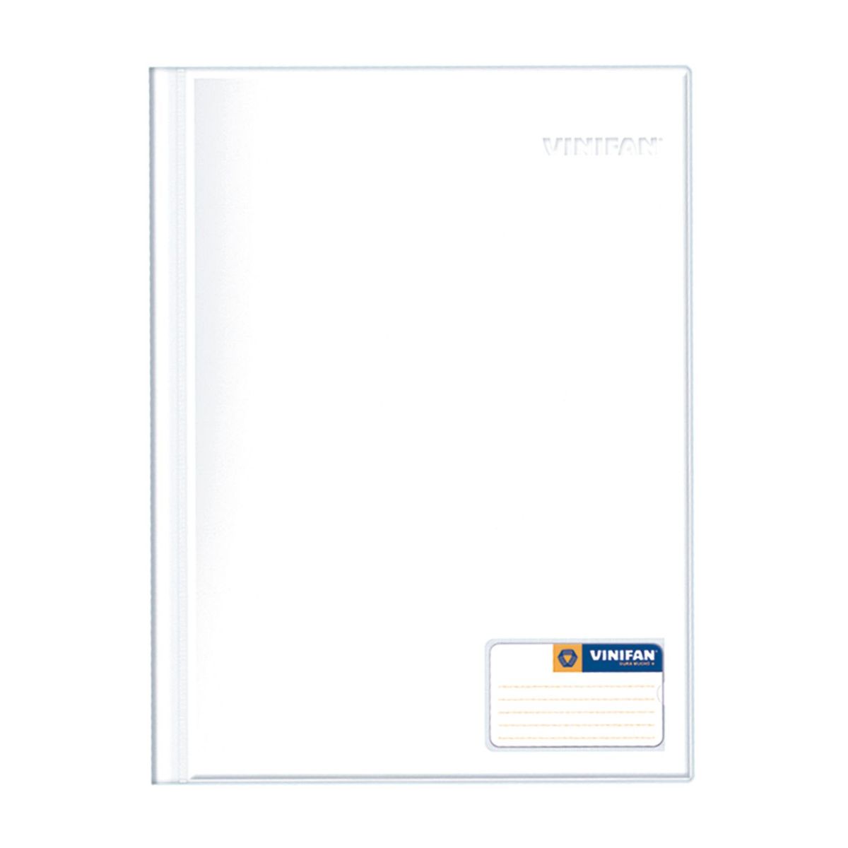 VINIFAN - Folder Vinifan Con Gusano Oficio Doble Tapa Blanco