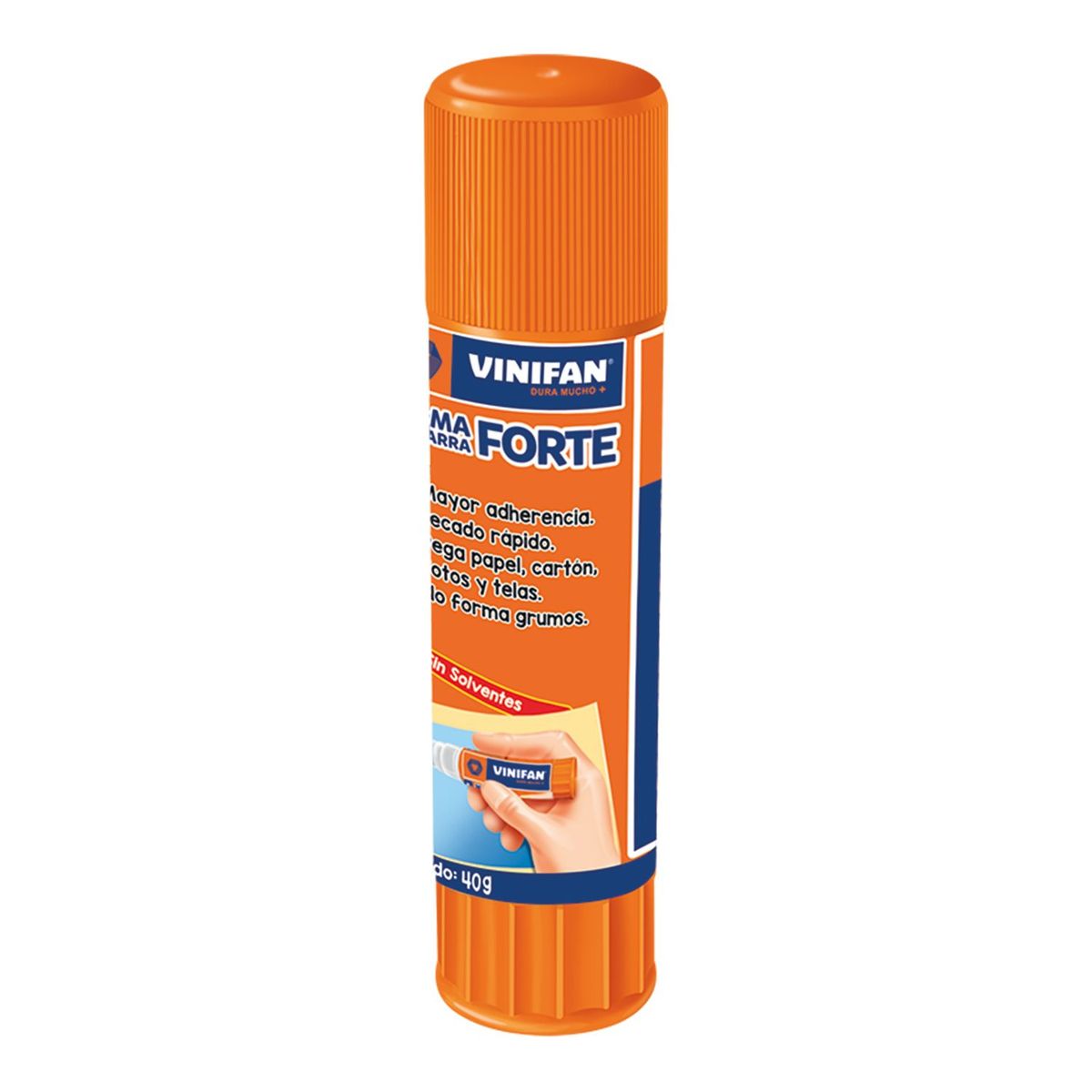 VINIFAN - Goma Vinifan En Barra Naranja Envase 40g