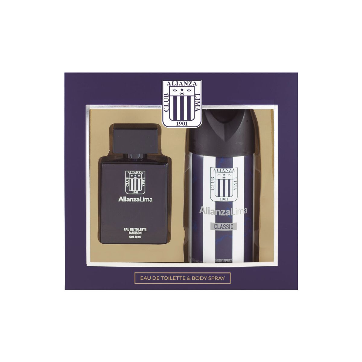 ALIANZA LIMA - Pack Alianza Lima Colonia 50 mL + Body Spray 150 mL