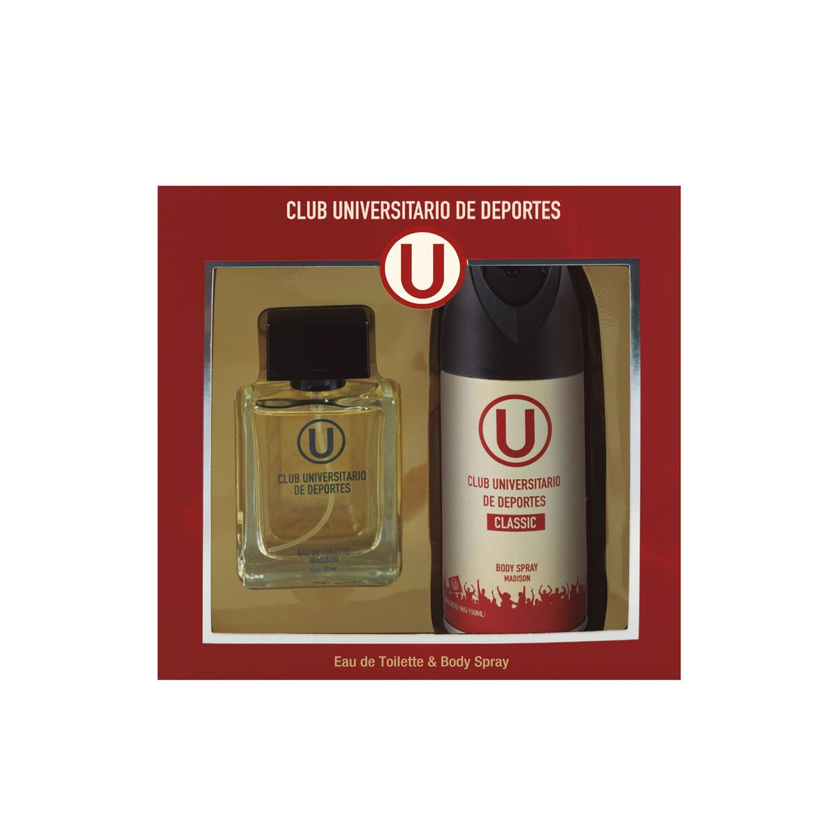 UNIVERSITARIO - Pack Universitario Colonia 50 mL + Body Spray 150 mL